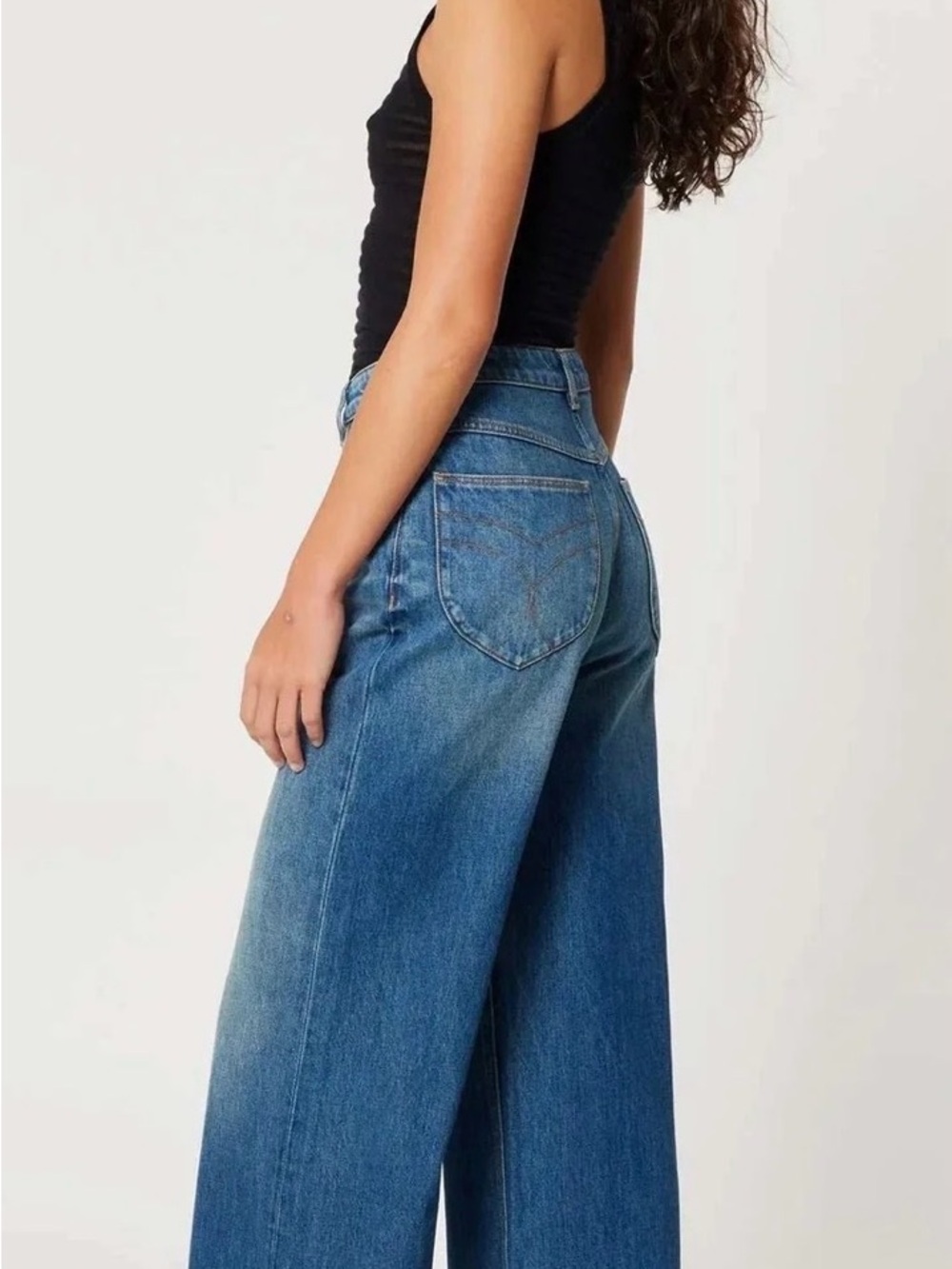 Rolla’s - Studio Flare Eclipse Dark Vintage Blue Jeans